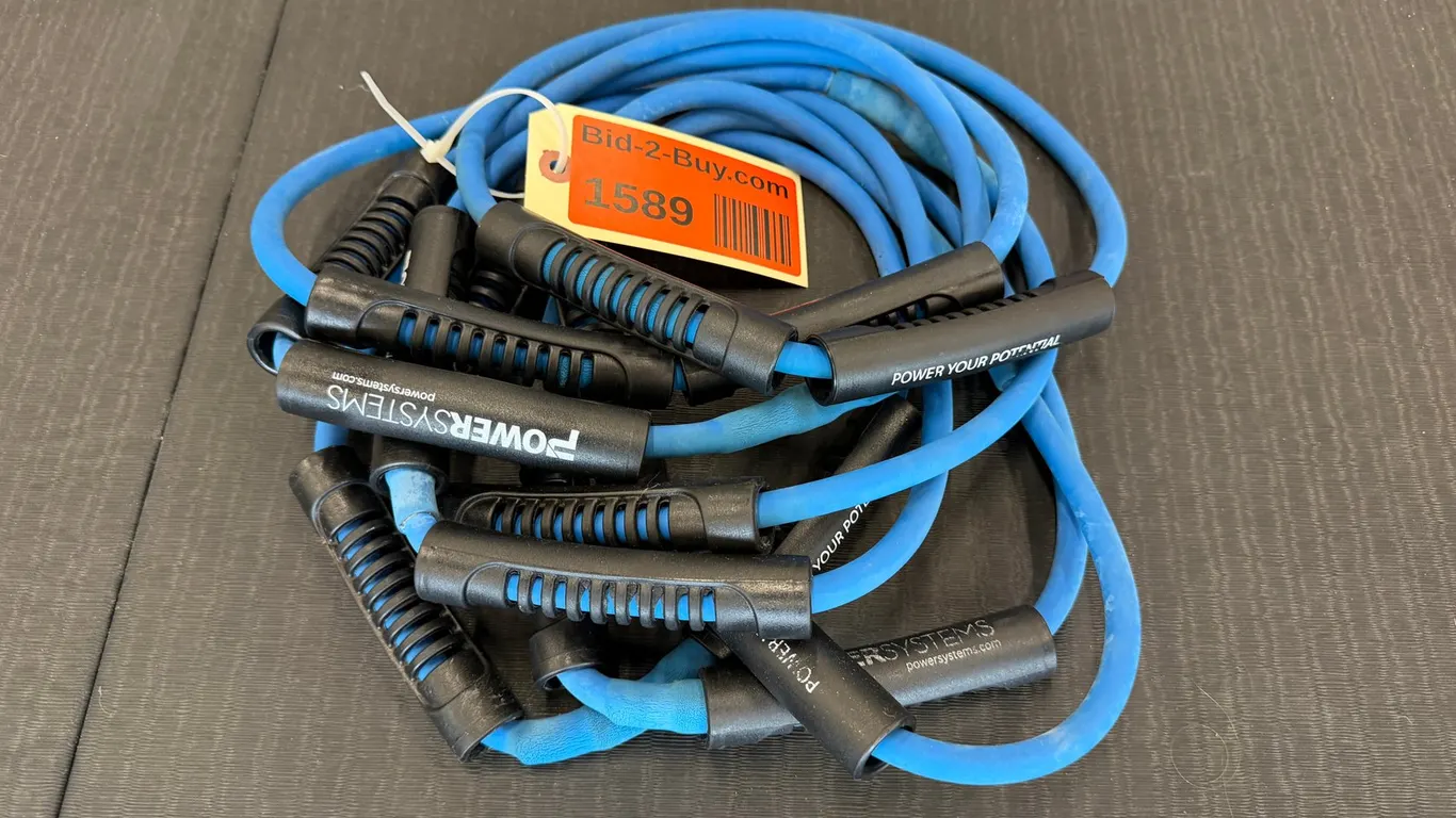 (8) Blue Power Systems Versa O Resistance Tubes