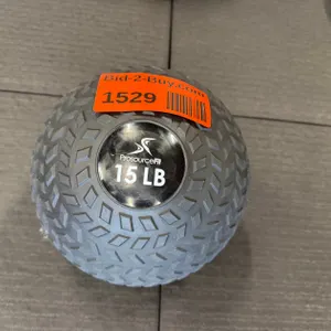 15lb ProSource Fit Tread Slam Medicine Ball