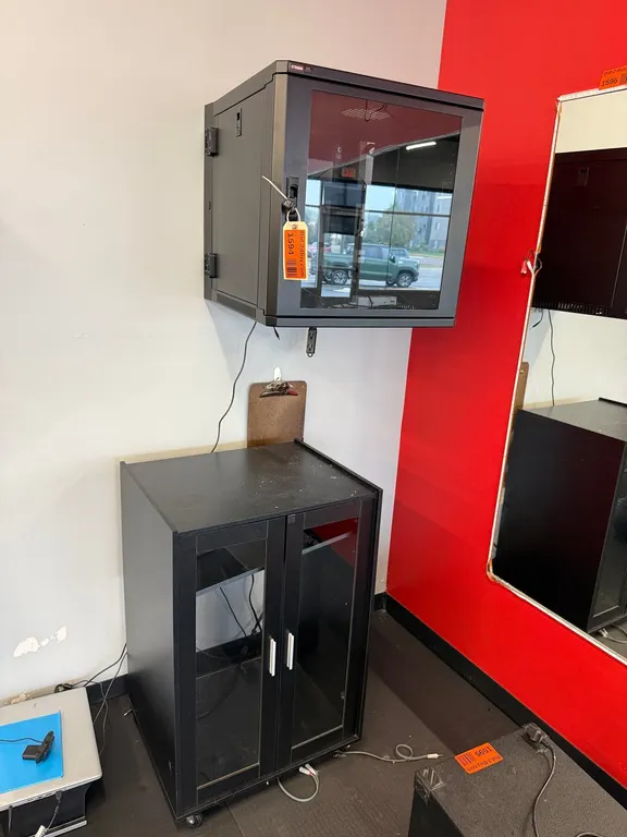 Wall-Mounted and Rolling Electronics Cabinets