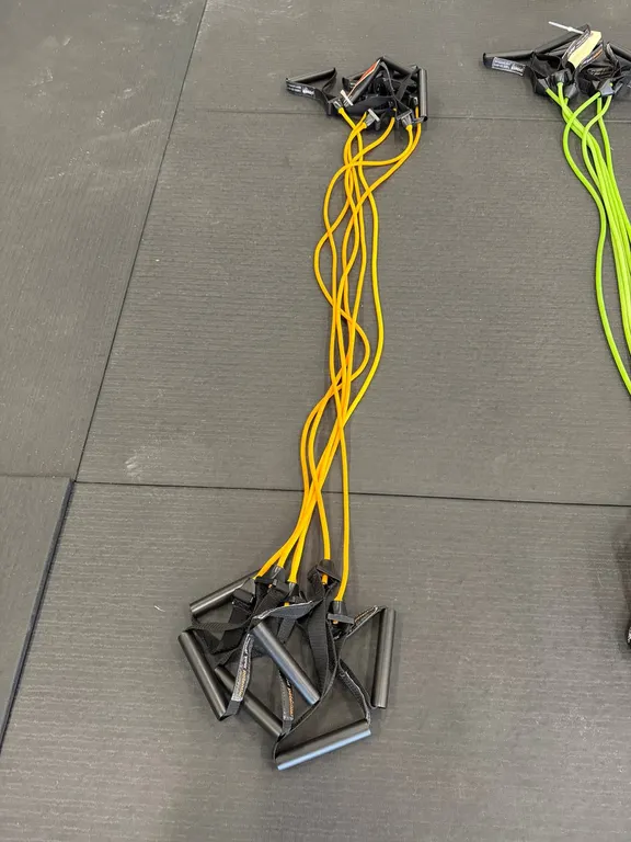 (6) Yellow Power Systems Resistance Tubes