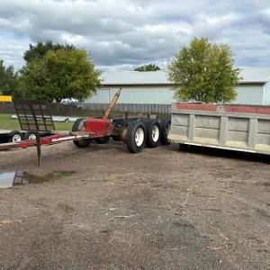 1979 Homemade 34' Pup Trailer With Dump Box