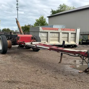 1979 Homemade 34' Pup Trailer With Dump Box