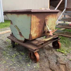 Tipping Dumpster on casters