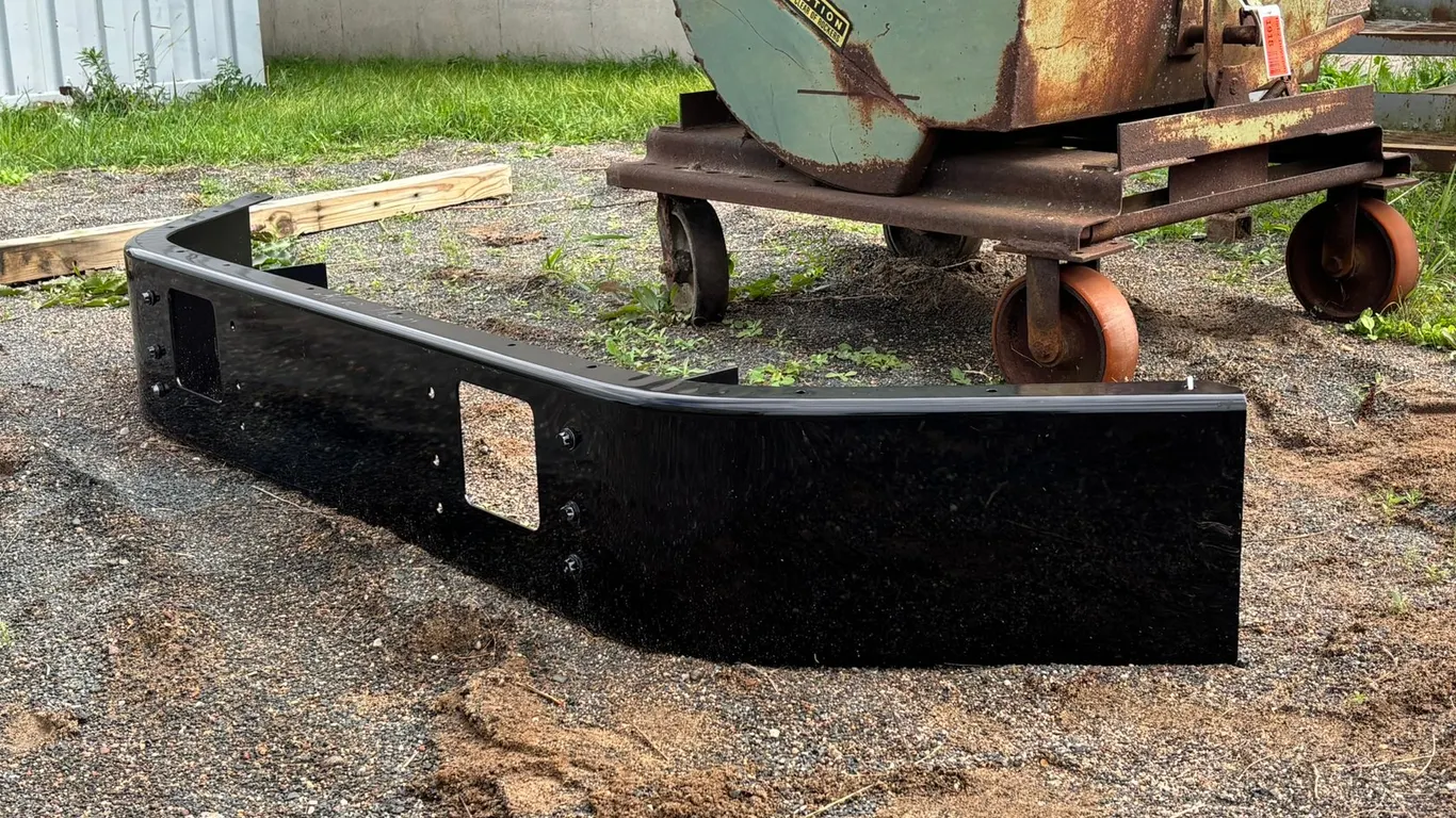 Front Bumper off a 2025 Mack Granite