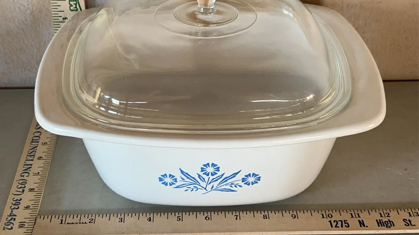 Vintage Corning Ware 5 Qt Casserole Dish