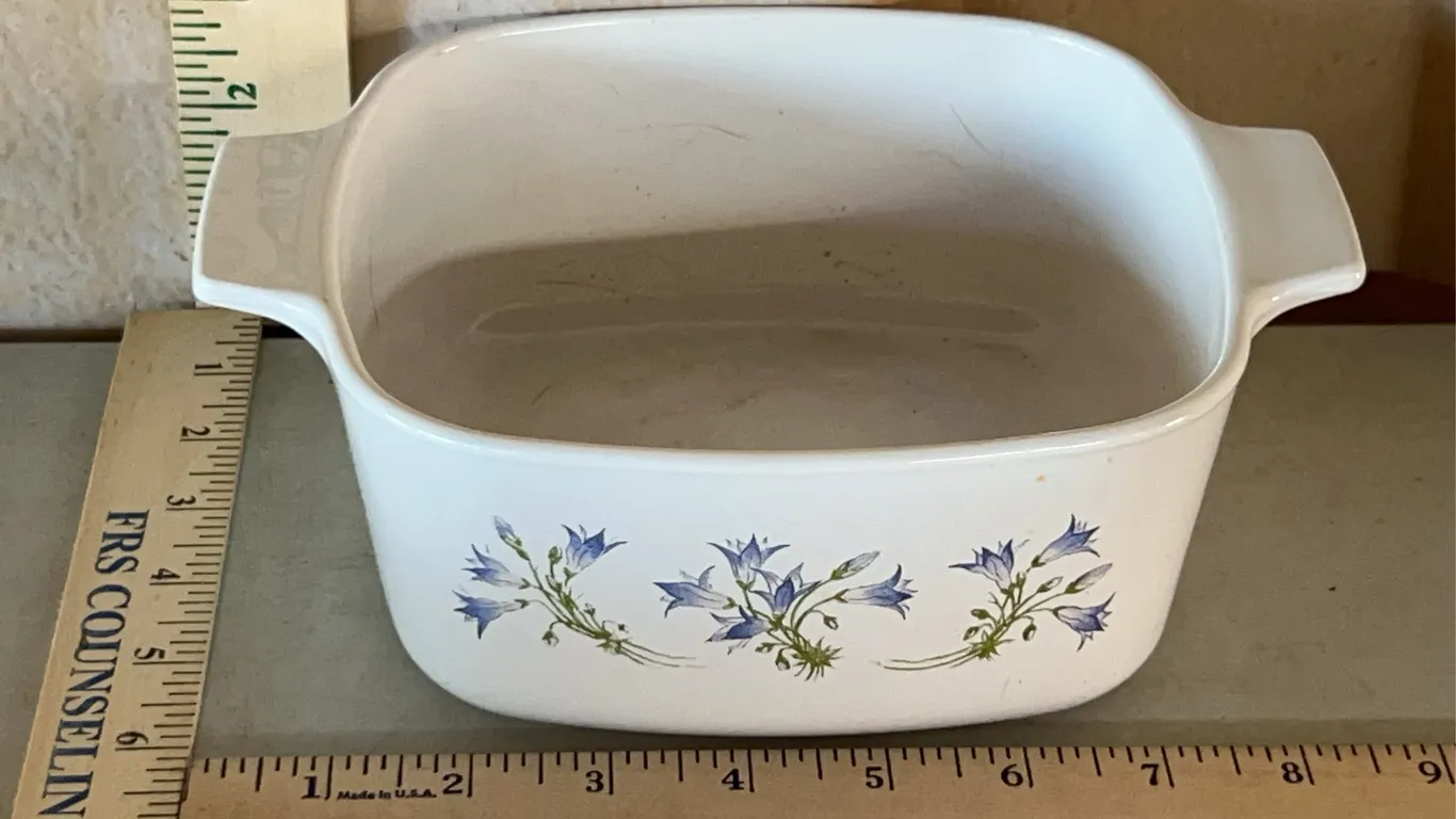 Vintage Corning Ware Blue Dusk 1.5 L Casserole Dish