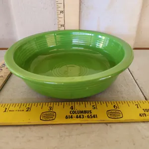Vintage Fiesta HLC U.S.A. Green Bowl 7"X2"