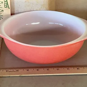 Vintage Pyrex 2 Qt. Desert Dawn Round Casserole Dish