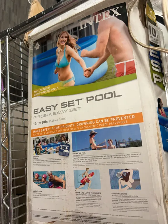Intex Easy Set Pool 10ft x 30in With Accessories
