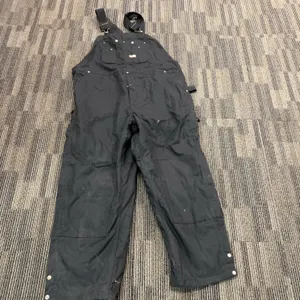 Big Smith Black Insulated Overalls 2X-Large Regular