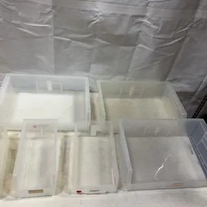 5 Akro-Mils AkroBins Clear Plastic Storage Bins