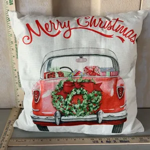Merry Christmas Decor Pillow