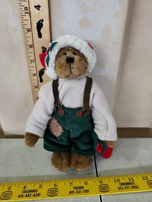 Christmas Boyds Bear 9.5" Tall