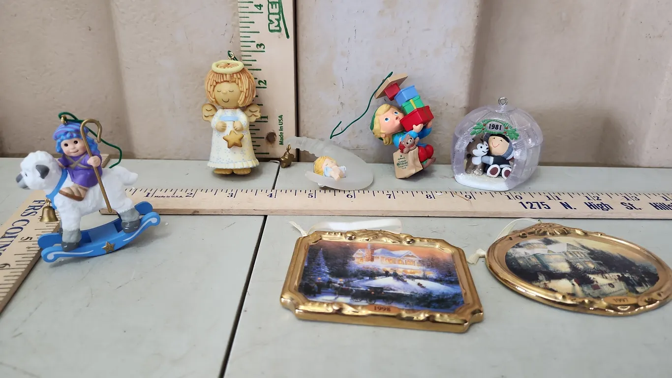 Hallmark Keepsake Ornaments Angels, Eskimo, Etc.
