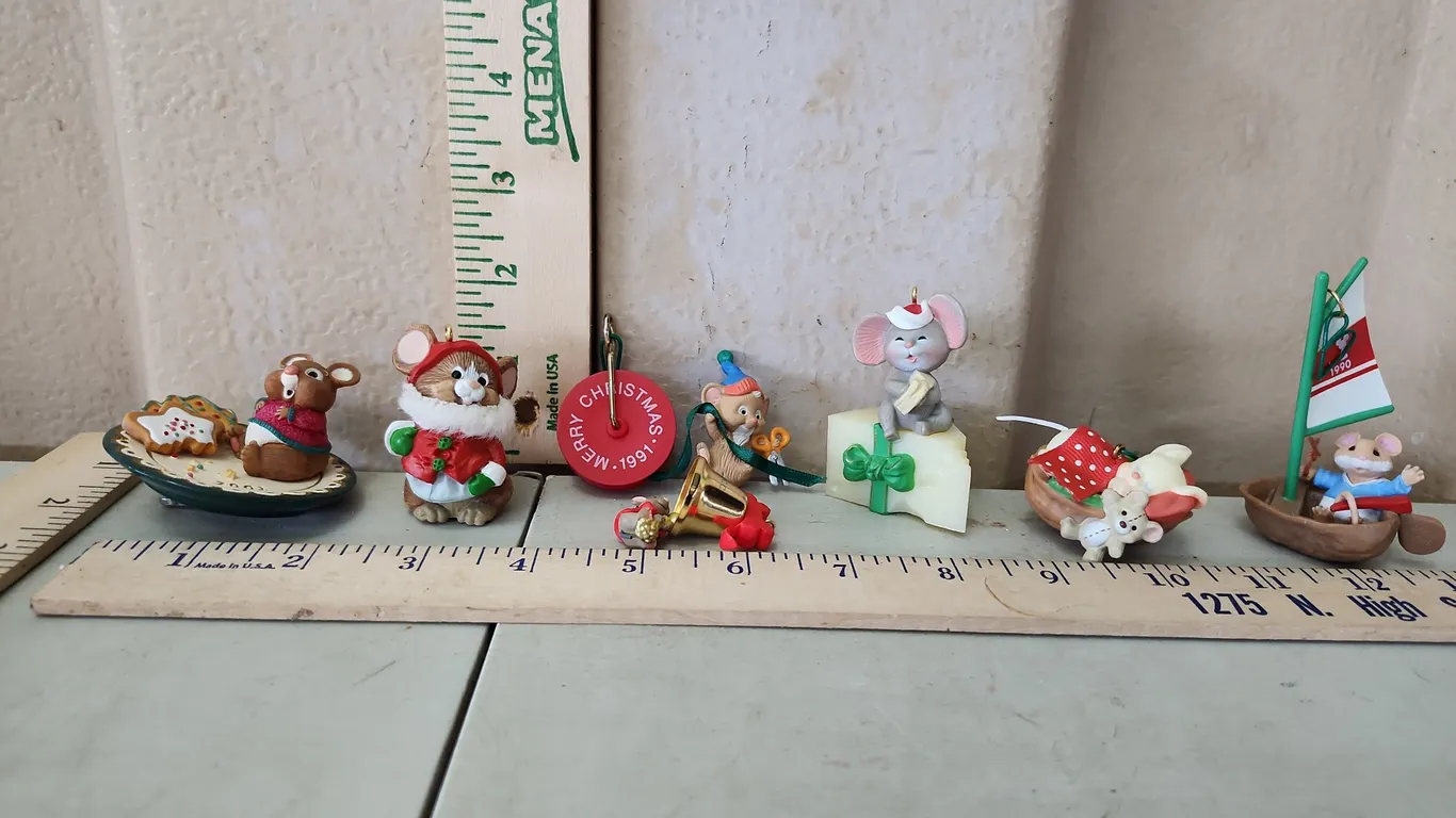 Hallmark Keepsake Mice Ornaments
