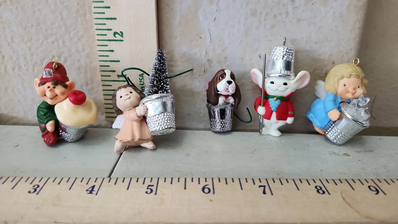 Hallmark Keepsake Thimble Ornaments