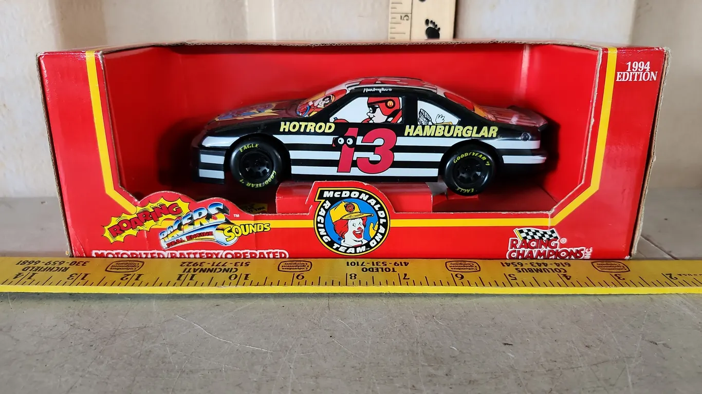 1994 Racing Champions McDonalds #13 Motorized/Battery Operated Car