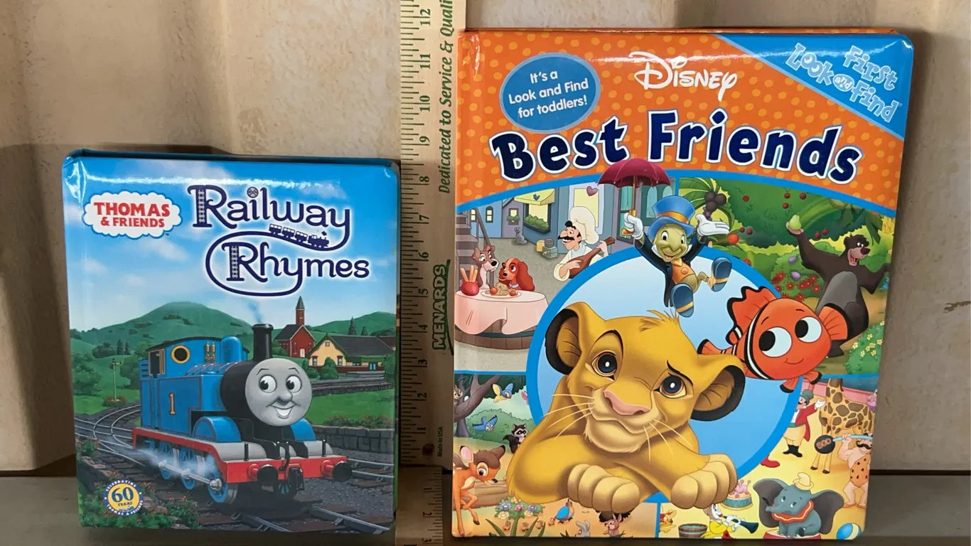 Thomas & Friends Railway Rhymes & Disney Best Friends Story Books