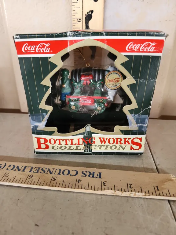 Coca Cola Bottling Works Collection Ornament In Box