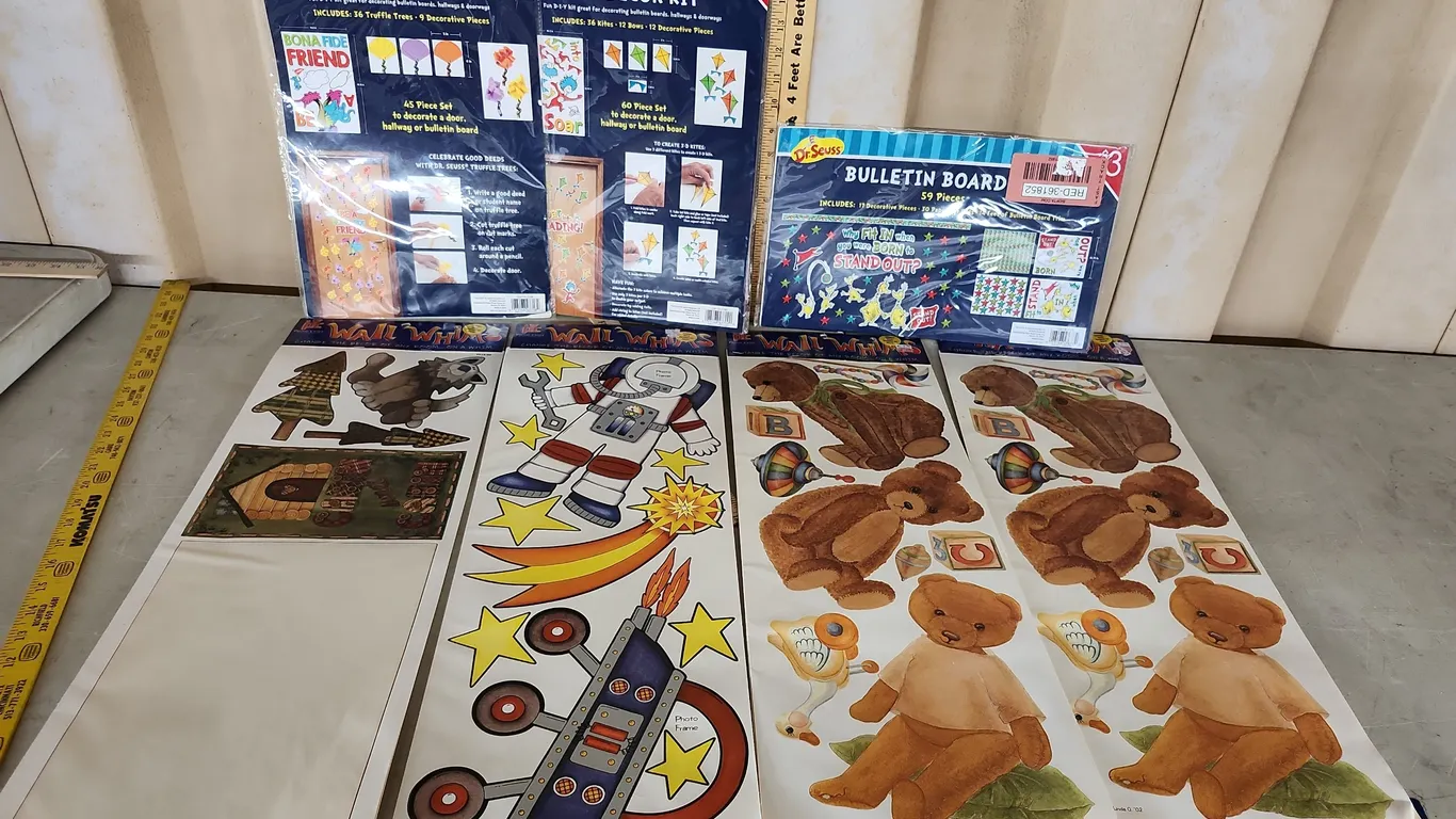 Wall Whims Stickers-Bears, Wild Life, & Astronauts