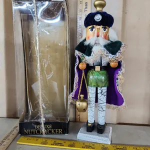Wooden Nutcracker W/Box 15.5" Tall