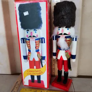 Wooden Nutcracker W/Box 15" Tall