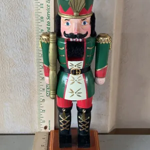 Wooden Nutcracker 12.5" Tall