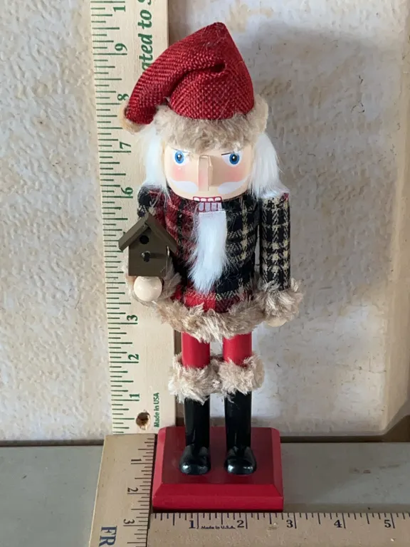 Wooden Nutcracker 9.5" Tall