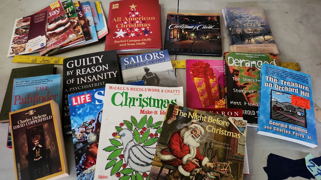 Assorted Books, See Photos For Titles