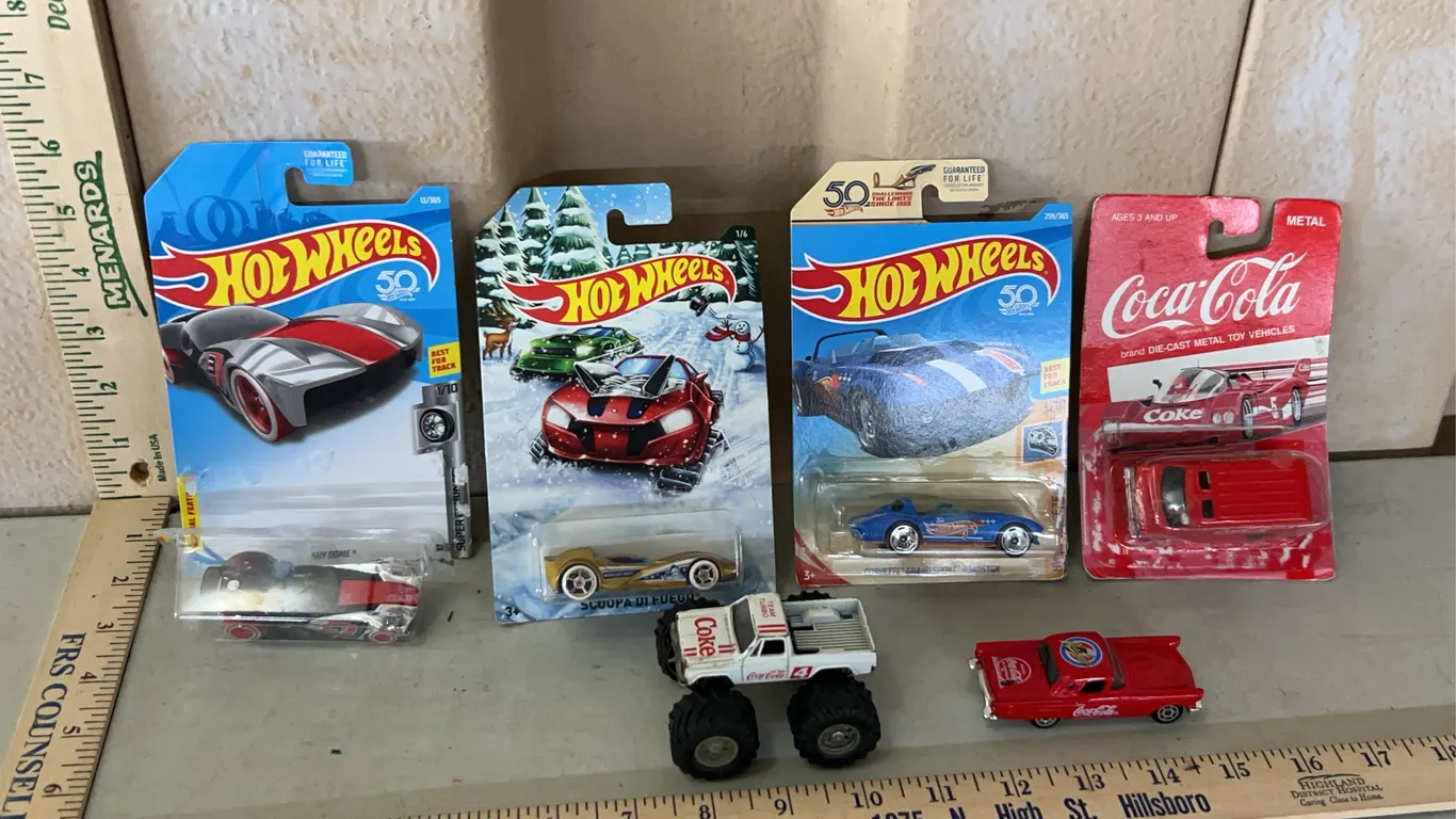Hot Wheels & Coca Cola Cars