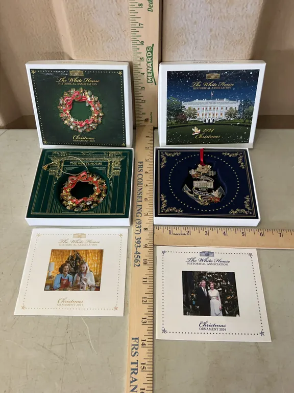 2023 & 2024 The White House Historical Association Ornaments