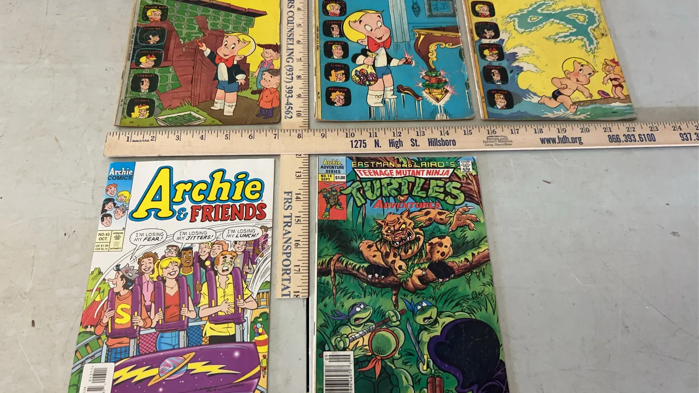 Comics-Richie Rich, Teenage Mutant Ninja Turtles, & Archie & Friends