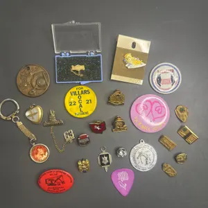 Miscellaneous Pins, Badges, Keychains, and Memorabilia