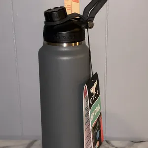 New Orca Hydra 34 oz Insulated Tumbler Bottle Charcoal/Grey