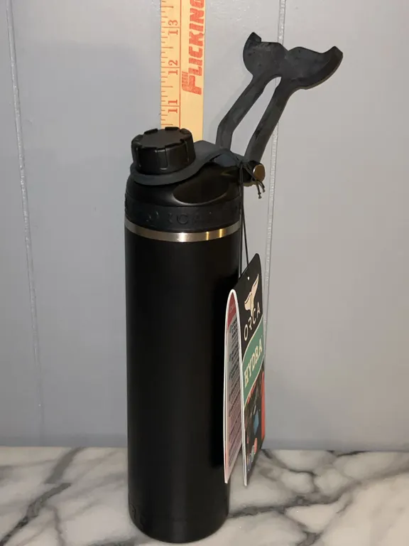 New Orca Hydra 22 oz Insulated Tumbler Bottle Black
