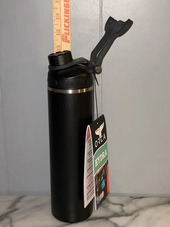 New Orca Hydra 22 oz Insulated Tumbler Bottle Black