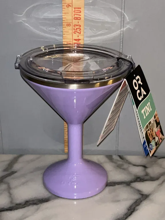 New Orca Tini 13 oz Insulated Martini Cup Lilac