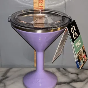 New Orca Tini 13 oz Insulated Martini Cup Lilac