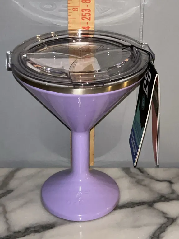 New Orca Tini 13 oz Insulated Martini Cup Lilac