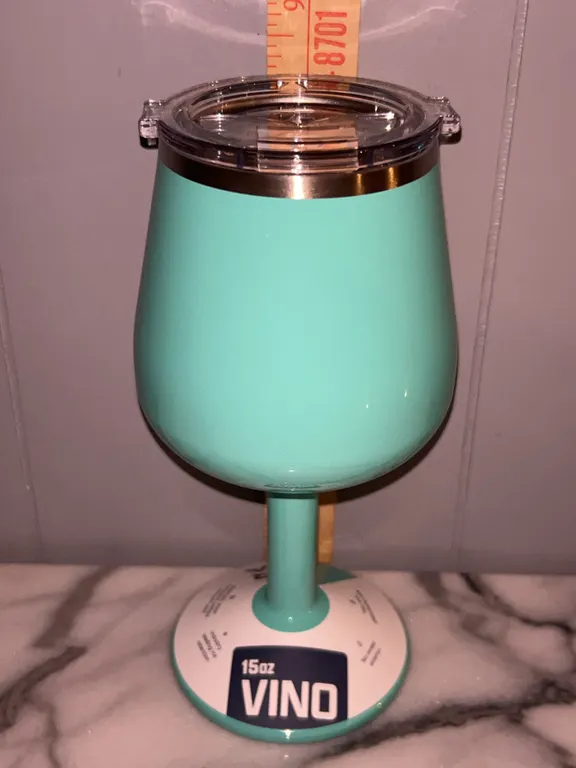 New Orca Vino 15 oz Insulated Wine Cup Seafoam