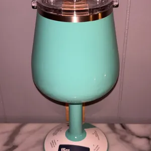New Orca Vino 15 oz Insulated Wine Cup Seafoam
