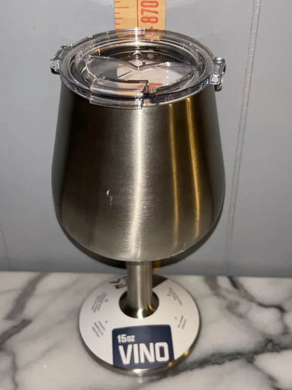 New Orca Vino 15 oz Insulated Wine Cup Stainless Steel