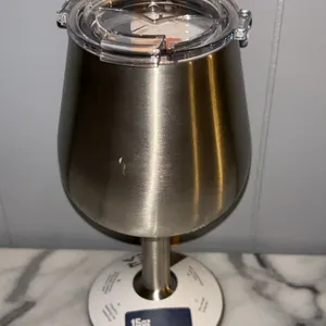 New Orca Vino 15 oz Insulated Wine Cup Stainless Steel