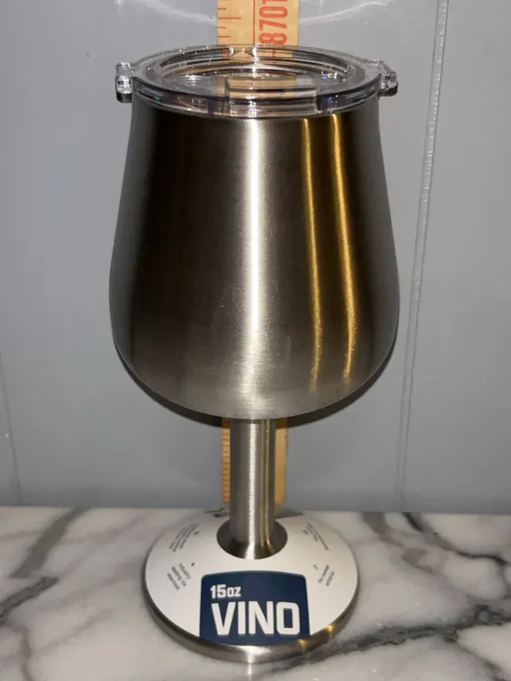 New Orca Vino 15 oz Insulated Wine Cup Stainless Steel