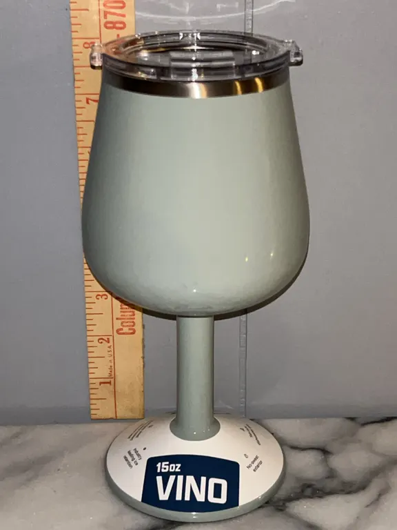 New Orca Vino 15 oz Insulated Wine Cup Sage