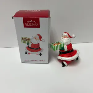 Hallmark Keepsake Santa's Favorite Treats Ornament 2025 Club