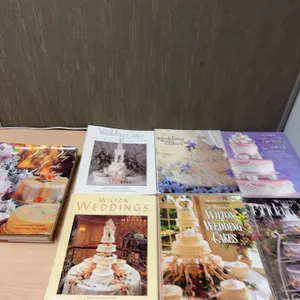 Wilton Cake Decorating and Wedding Cake Book Collection