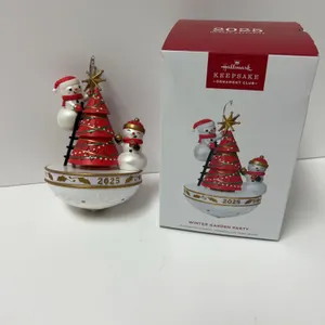 Hallmark Keepsake Ornament Club Winter Garden Party 2025