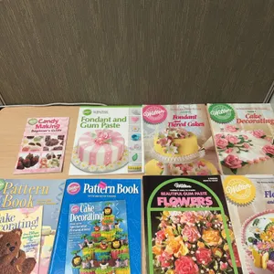 Wilton Cake Decorating and Candy Making Book Collection
