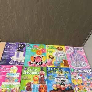 Wilton Cake Decorating Yearbooks Assorted Lot of 9